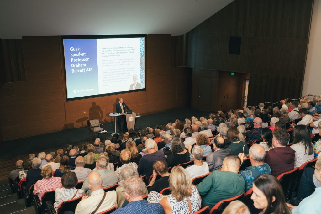 Dr Glen Power introducing the 26th Ian Constable Lecture