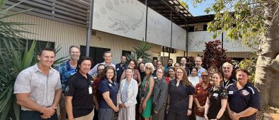 NHMRC representatives visit<br>Lions Outback Vision
